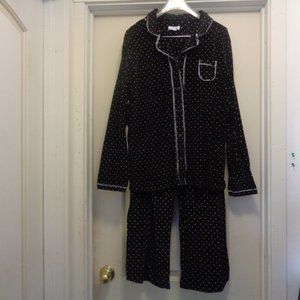 SECRET TREASURES SLEEPWEAR SOFT DOTS PAJAMAS SET 14/16